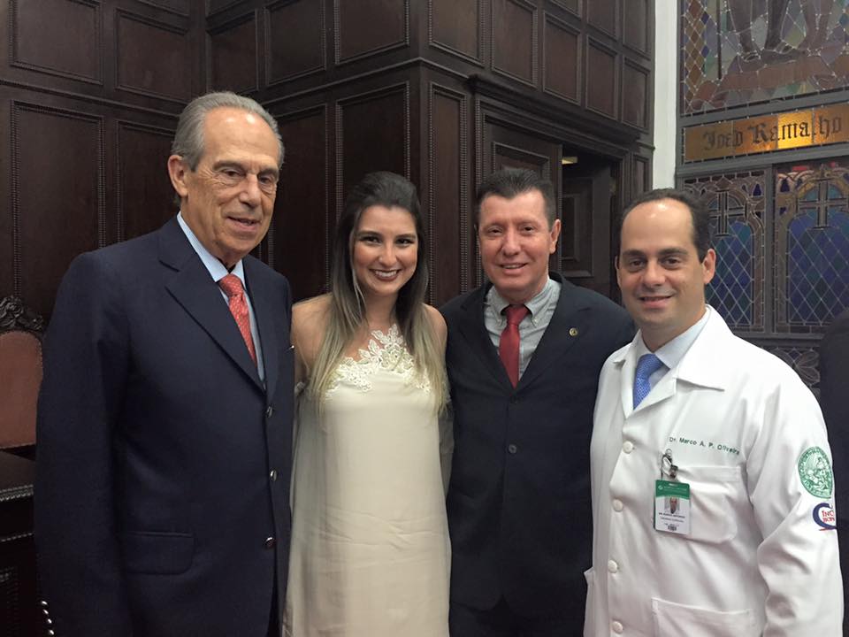 Raissa Lagares com Sérgio Almeida e José Nelto e Marco Antônio P. Oliveira2