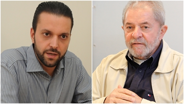 Deputado goiano Alexandre Baldy e ex-presidente Lula