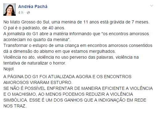 Juíza denunciou caso pelas redes sociais | Foto: Reprodução Facebook