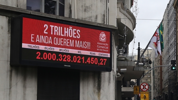 O já popular impostômetro instalado na capital paulista: o valor da taxação é alto, mas pior é a forma de sua distribuição | Foto: André Tambucci/ Fotos Públicas