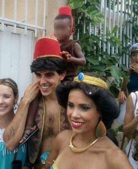 Fantasia deu o que falar neste feriado | Reprodução/Facebook