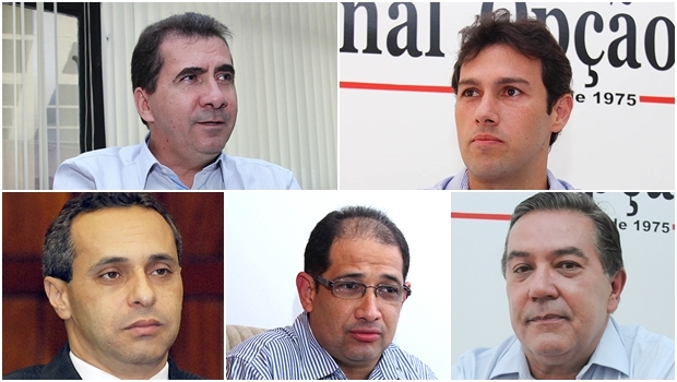 João Gomes pode tentar reeleição com um peemedebista na vice; Fernando Cunha, Frei Valdair, Elismar Veiga e Ernani de Paula: nomes já definidos como pré-candidatos a prefeito