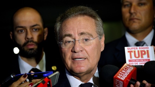 O presidente do Senado, Renan Calheiros, nega ter usado dinheiro público para pagamento de pensão de filha | Foto: Wilson Dias/ Agência Brasil