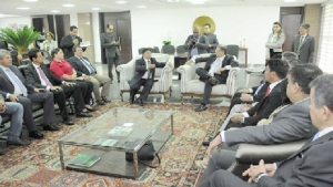 Marcelo Miranda e deputados: “É preciso reduzir o aquecimento global” | Foto: Divulgação
