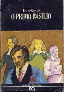 Eça de Queirós capa do livro o PrimoBasilio
