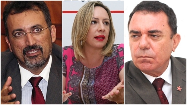 Parlamentares do PT comentaram saída do PMDB do governo federal | Fotos: Fernando Leite/Jornal Opção