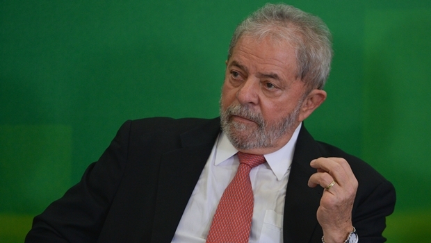 Lula durante cerimônia de posse como ministro-chefe da Casa Civil | Foto: José Cruz / Agência Brasil