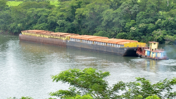 Início da retomada do transporte hidroviário na Paranaíba-Tietê-Paraná | Foto: Eduardo Ferreira