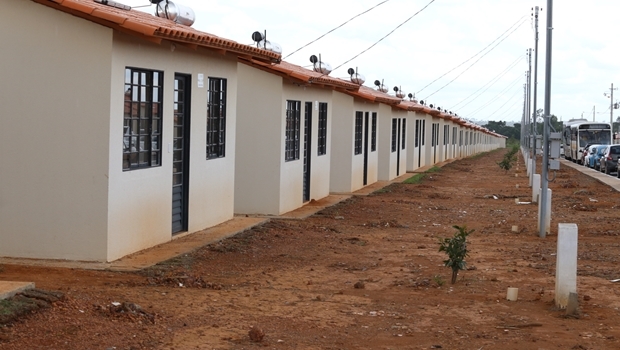 Casas entregues em Luziânia | Foto: Wesley Costa