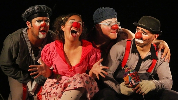 Peça Clowns-Tô-Folia faz parte da programação do Festival Razões Para Sonhar, que acontecem em Caldas Novas a partir de segunda (14/3) | Foto: Luria Correa