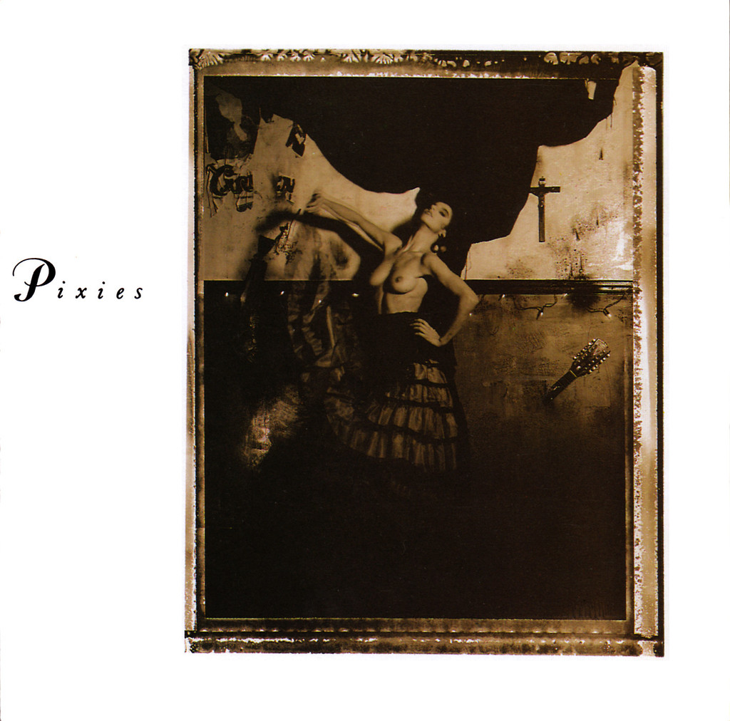 Capa do disco Surfer Rosa, que influenciou Kurt Cobain, do Nirvana, na gravação do Nevermind, entre outros músicos | Foto:
