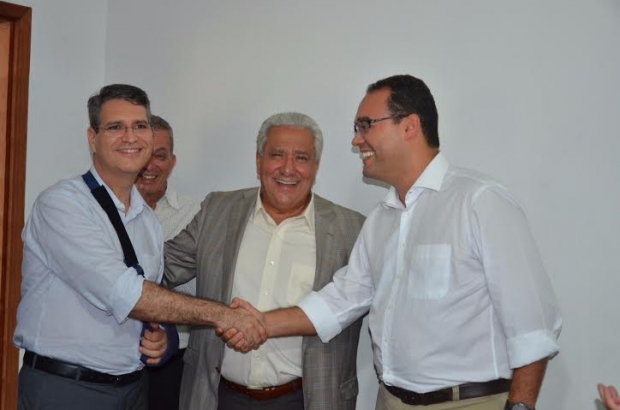 Vilmar Rocha com Francisco Junior e Virmondes Cruvinel 4c3e0193-d642-4a0d-87b4-fbb0b886fbea