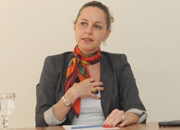 Secretária Ana Carla Abrão em entrevista ao Jornal Opção | Foto: Renan Accioly / Jornal Opção 
