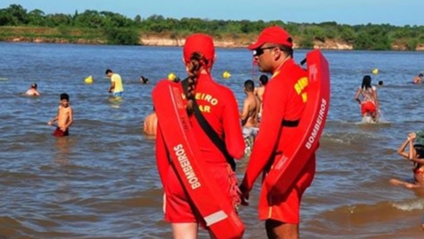 Corpo de Bombeiros reforçou o contingente em regiões turísticas de lagos, rios, cachoeiras e piscinas | Foto: reprodução / Facebook SSPAP