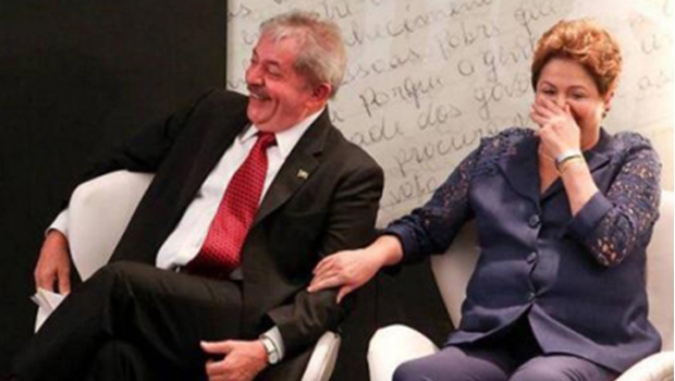 Lula da Silva e Dilma Rousseff: manter o grupo político dos petistas no poder equivale a enterrar a sociedade 