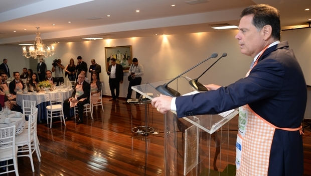 Cerimônia de abertura da 11ª edição do Festival Gastronômico de São Simao | Foto: Wagnas Cabral / Gabinete Imprensa