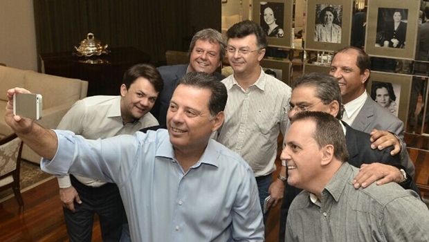  Marconi afirmou que encontros com jornalistas e profissionais ligados à internet serão mais frequentes| Foto: Rodrigo Cabral