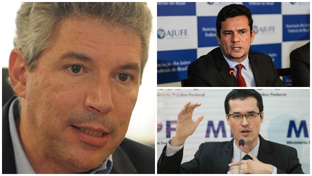 Sérgio Moro, Deltan Dall’Agnol e Helio Telho: o juiz e os dois procuradores da República, homens  e profissionais íntegros e competentes, mostram que o Brasil tem jeito e está no caminho certo