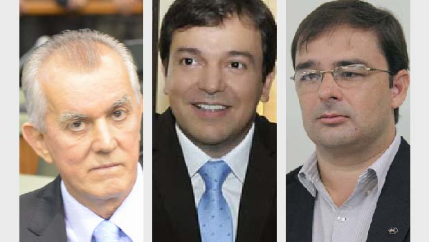 Victor Priori, do DEM, Vinicius Luz, do PSDB, e Geneilton Filho, do PMDB, são os três principais postulantes à Prefeitura de Jataí