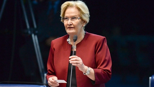 Pelo Facebook, a senadora Ana Amélia (PP-RS) informou que o seu partido decidiu sair da base do governo federal e apoiar o impeachment da presidente Dilma Rousseff (PT) | Foto: Jefferson Rudy/Agência Senado