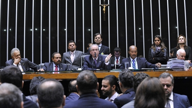 Presidente da Câmara, Eduardo Cunha (PMDB-RJ) iniciará a sessão de domingo (17/4) às 14 horas | Foto: Luis Macedo/Câmara dos Deputados