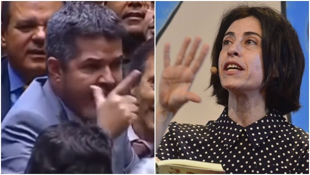 Em coluna na Folha, Fernanda Torres se disse assustada ao perceber que a figura do machão e do conservadorismo está presente no Congresso e de forma intensa | Fotos: Reprodução/TV Câmara e Fernando Frazão/Agência Brasil