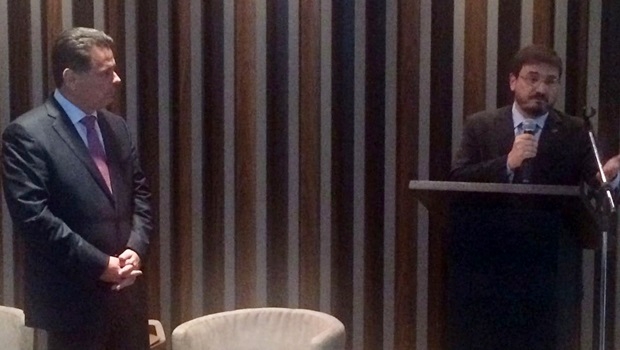 Governador Marconi Perillo (PSDB) recebe homenagem do Movimento Brasil Competitivo em Brasília | Foto: Wagnas Cabral