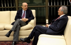 Michel Temer com José Serra d95219b8749e8280e54bbdfa16f59563