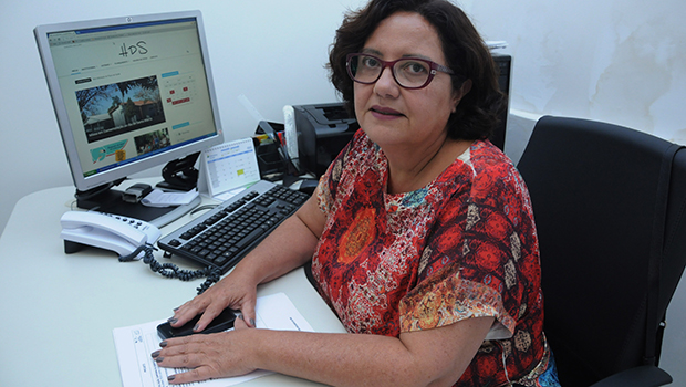 Mônica Costa: “Acredito que a saúde deveria ser prioritariamente pública, mas uma saúde de qualidade” | Foto: Renan Accioly/Jornal Opção