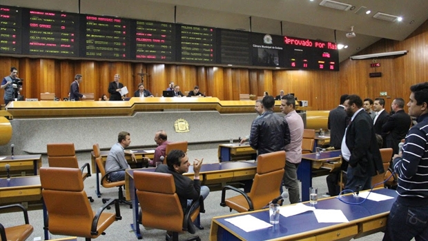 Plenário da Câmara de Goiânia | Foto: Marcelo do Vale