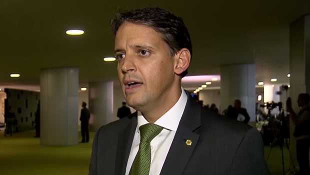 Deputado goiano durante entrevista | Foto: reprodução / vídeo