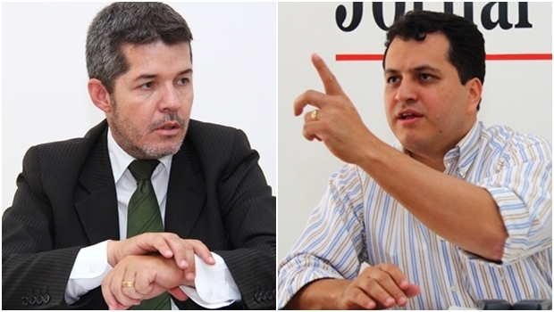 Deputado federal Waldir Soares e o atual vice-prefeito, Agenor Mariano | Fotos; Fernando Leite 