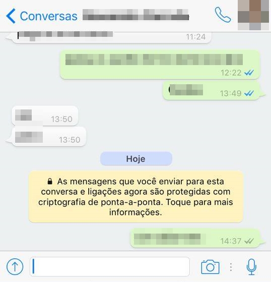 Mensagem chamou atenção de usuários