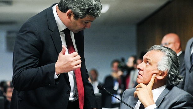 Discussão com acusação de mentiroso entre os senadores Lindbergh Farias (PT-RJ) e Ronaldo Caiado (DEM-GO) quase acabou em briga | Foto: Pedro França/Agência Senado