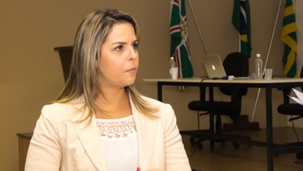 Coordenadora do projeto, professora da Faculdade de Farmácia da UFG, Carolina Horta