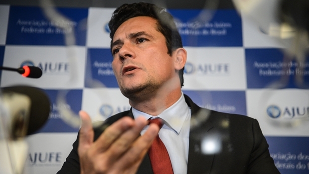 Brasília- DF- Brasil- 07/04/2015- O juiz federal Sérgio Moro participa de apresentação de um conjunto de medidas contra a impunidade e pela efetividade da Justiça, na sede Associação dos Juízes Federais do Brasil (Fabio Rodrigues Pozzebom/Agência Brasil)