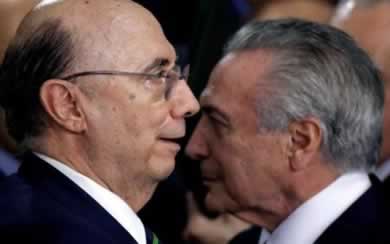 Henrique Meirelles e Michel Temer 24