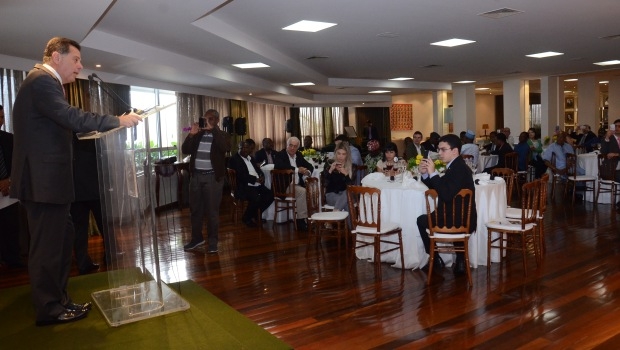 Em encontro com ebaixadores de países africanos, Marconi defendeu parcerias comerciais | Foto: Mantovani Fernandes
