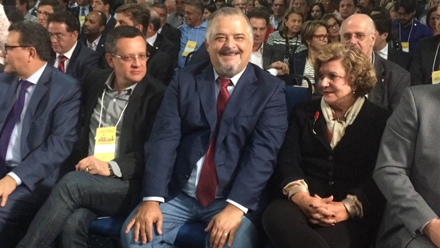 presidente nacional do PSB, Carlos Siqueira, vice-presidente PSB Nacional, Beto Albuquerque, vice-governador de São Paulo, Márcio França e Lúcia Vânia | Foto: divulgação 