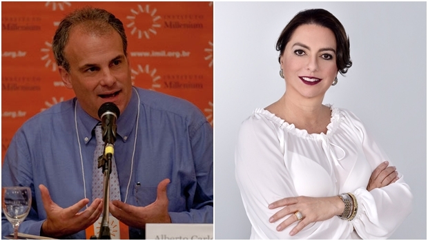 Palestrantes Alberto Almeida e Doris Miranda | Fotos: EBC / divulgação 
