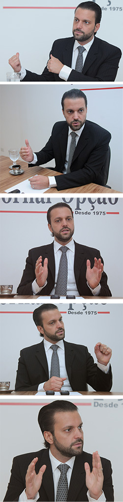Na foto Alexandre Baldy Foto: Renan Accioly/Jornal Opção