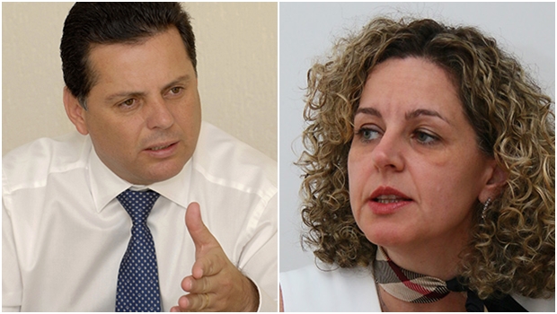 Governador Marconi Perillo e secretária Ana Carla mostram que o ajuste a ser feito na União já foi realizado em Goiás | Fotos: Renan Accioly