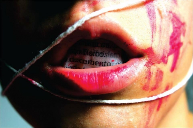 Foto do projeto da Cia da Hebe Sucupira, cedida para o ATO - Repúdio ao Estupro Coletivo, em Goiânia | Créditos: Ana Paula Ricci