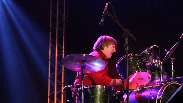 Steve Shelley, do Sonic Youth, foi a grande estrela internacional do sábado no Bananada | Foto: Bruna Aidar