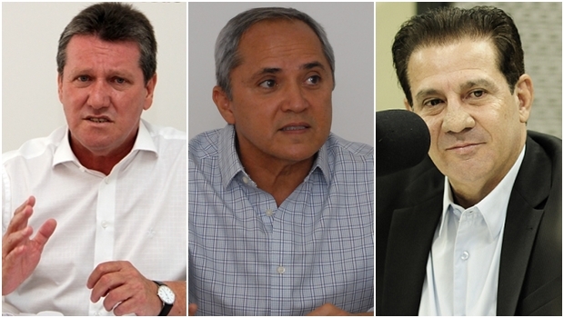 Giuseppe Vecci, Luiz Bittencourt e Vanderlan Cardoso: candidatos que têm discurso moderno e articulado