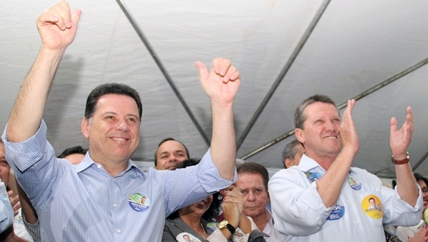 Marconi e Vecci durante a campanha de 2014 | Foto: Humberto Silva