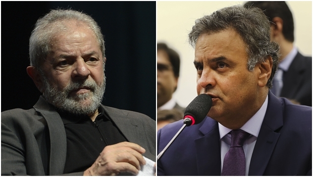 Lula venceria em todos os cenários de primeiro turno, mas Aécio ganharia em um segundo turno nos três cenários em que foi citado | Fotos: Fernando Frazão e Marcelo Camargo/Agência Brasil