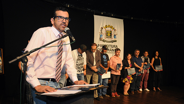 Presidente do Conselho de Cultura, Norval Berbari: “Quando há crises é que crescemos. E, por isso, agradecemos ao Jornal Opção pelo apoio dado à cultura” | Fotos: Renan Accioly