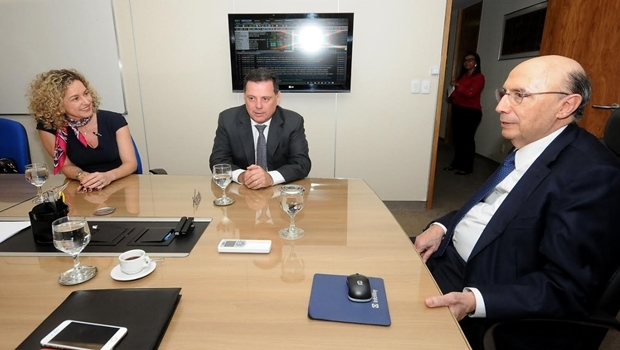 Marconi participou de novo encontro com ministra nesta terça, ao lado da secretária Ana Carla Abrão | Foto: Lailson Damasio de Melo