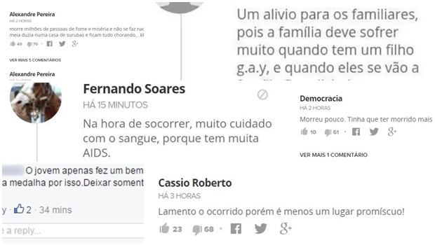 Muitos menosprezavam a tragédia, enquanto outros associavam homossexualidade à promiscuidade e doenças | Foto: Reprodução